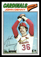 1977 Topps #541 John Denny Ex-Mint  ID: 518076