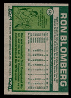 1977 Topps #543 Ron Blomberg Very Good 