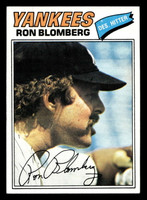1977 Topps #543 Ron Blomberg Ex-Mint  ID: 518085