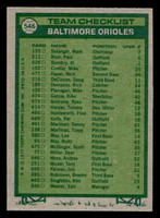 1977 Topps #546 Earl Weaver MG Very Good 