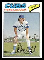 1977 Topps #561 Pete LaCock Near Mint+  ID: 518157