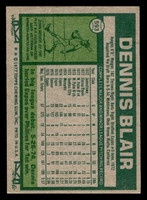 1977 Topps #593 Dennis Blair Very Good 