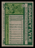 1977 Topps #598 Sparky Lyle Ex-Mint  ID: 518294
