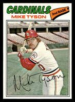1977 Topps #599 Mike Tyson Near Mint+  ID: 518296