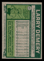 1977 Topps #607 Larry Demery Near Mint+  ID: 518328