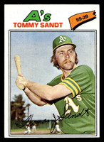 1977 Topps #616 Tommy Sandt Near Mint RC Rookie  ID: 518362