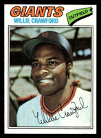 1977 Topps #642 Willie Crawford Near Mint  ID: 518463