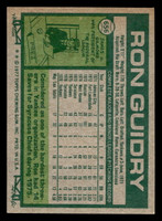 1977 Topps #656 Ron Guidry Ex-Mint 