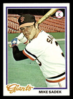 1978 Topps #8 Mike Sadek Near Mint+  ID: 518562