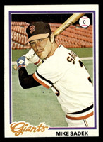 1978 Topps #8 Mike Sadek Near Mint  ID: 518563