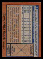 1978 Topps #8 Mike Sadek Near Mint  ID: 518563