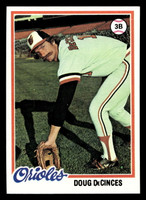 1978 Topps #9 Doug DeCinces Near Mint+  ID: 518564