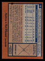 1978 Topps #13 Art Howe Near Mint RC Rookie  ID: 518582