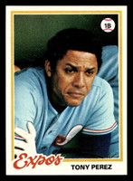 1978 Topps #15 Tony Perez DP Near Mint  ID: 518588