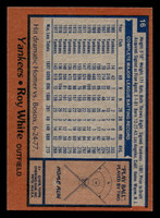 1978 Topps #16 Roy White Near Mint  ID: 518593