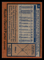 1978 Topps #19 Darrell Porter Ex-Mint 