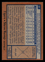 1978 Topps #21 Steve Kemp Near Mint  ID: 518611
