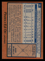 1978 Topps #28 Ed Ott Near Mint+  ID: 518639