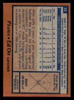 1978 Topps #28 Ed Ott Near Mint  ID: 518642