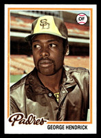 1978 Topps #30 George Hendrick Near Mint+  ID: 518650