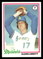 1978 Topps #31 Glenn Abbott Near Mint  ID: 518651