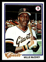 1978 Topps #34 Willie McCovey Near Mint  ID: 518665