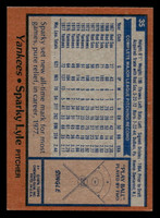 1978 Topps #35 Sparky Lyle Near Mint  ID: 518667