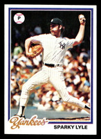 1978 Topps #35 Sparky Lyle Near Mint+  ID: 518668