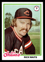 1978 Topps #37 Rick Waits Ex-Mint  ID: 518672