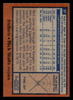 1978 Topps #37 Rick Waits Near Mint+  ID: 518675