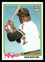 1978 Topps #48 Don Baylor Near Mint  ID: 518718