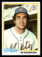 1978 Topps #49 Ed Kranepool Near Mint  ID: 518722