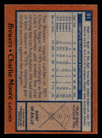 1978 Topps #51 Charlie Moore DP Near Mint  ID: 518728