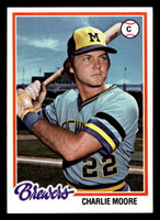 1978 Topps #51 Charlie Moore DP Very Good 