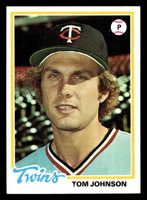 1978 Topps #54 Tom Johnson Ex-Mint 
