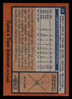 1978 Topps #54 Tom Johnson Ex-Mint 