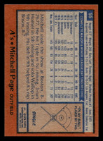 1978 Topps #55 Mitchell Page Near Mint RC Rookie  ID: 518745