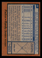 1978 Topps #56 Randy Jones Near Mint+  ID: 518751