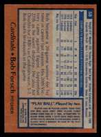1978 Topps #58 Bob Forsch Near Mint  ID: 518757