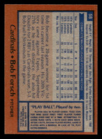 1978 Topps #58 Bob Forsch Near Mint+ 