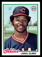1978 Topps #61 Larvell Blanks Near Mint 