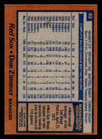 1978 Topps #63 Don Zimmer MG Ex-Mint  ID: 518777
