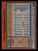 1978 Topps #64 Gene Pentz Near Mint+  ID: 518784