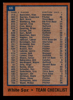 1978 Topps #66 White Sox Team Near Mint  ID: 518789