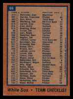1978 Topps #66 White Sox Team Ex-Mint  ID: 518790