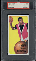 1970-71 Topps #84 Bob Love Chicago Bulls PSA 8 NM-MINT Tall Boy