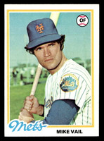1978 Topps #69 Mike Vail Near Mint  ID: 518859