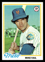1978 Topps #69 Mike Vail Near Mint  ID: 518860