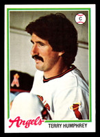 1978 Topps #71 Terry Humphrey Near Mint  ID: 518867