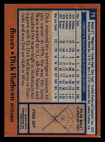 1978 Topps #75 Dick Ruthven Near Mint  ID: 518886